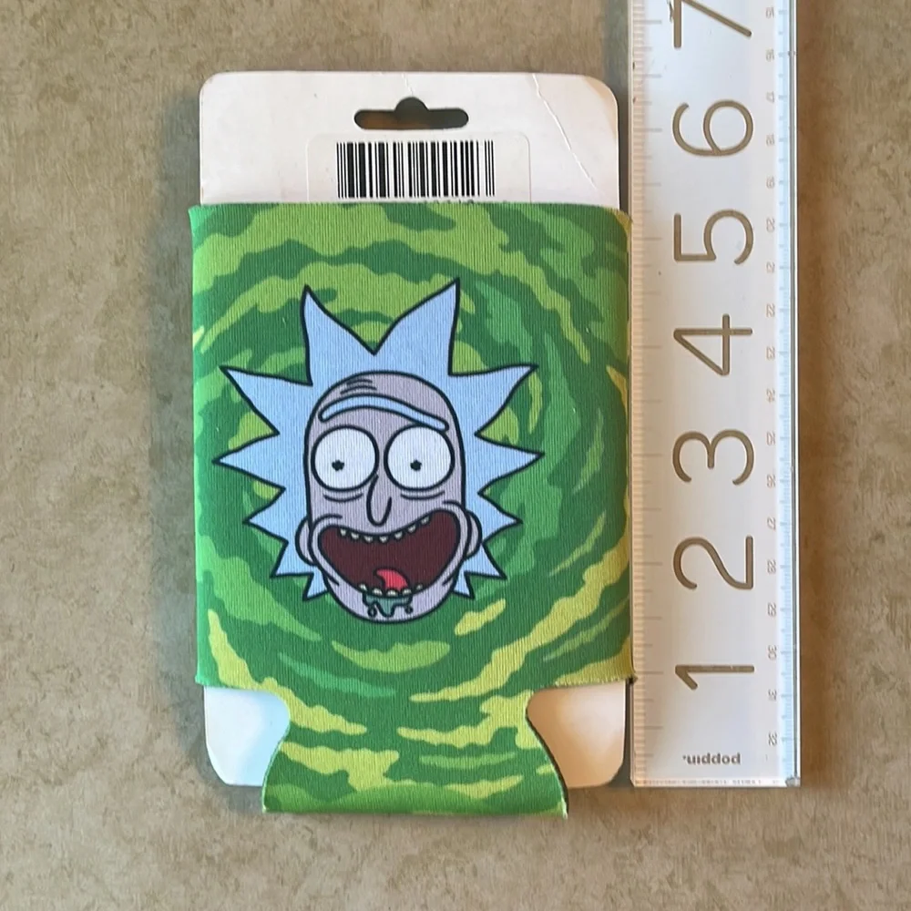 Rick and Morty Money Clip and Drink Koozie Bundle